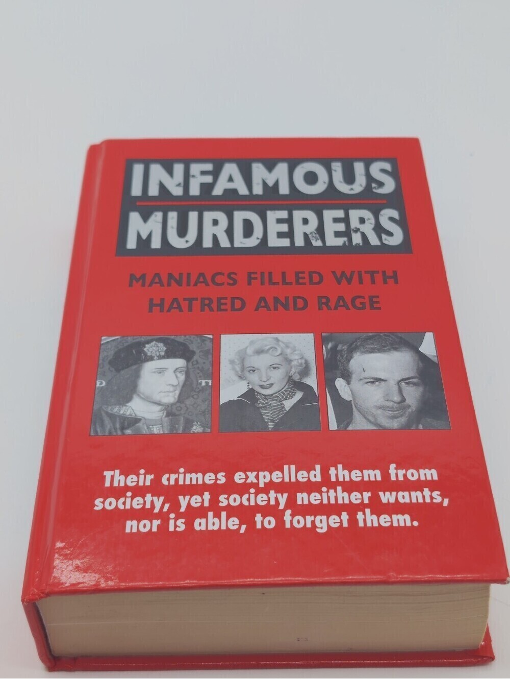 Infamous Murderers Hardcover Book - Red Cover ISBN 0-316-03040-6